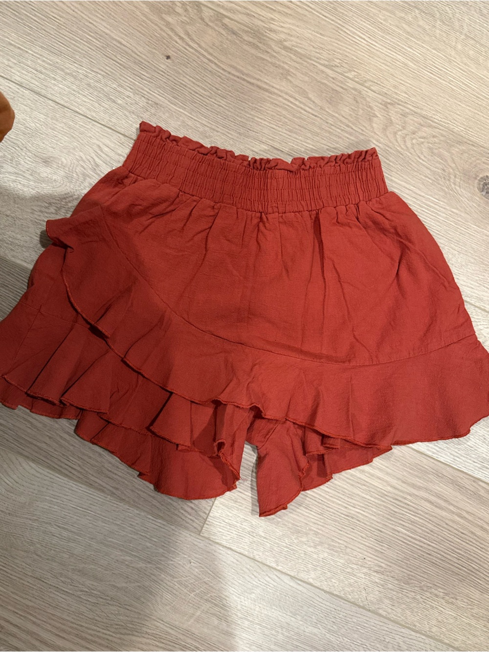 Rust Red boho skort - Picture 2 of 5